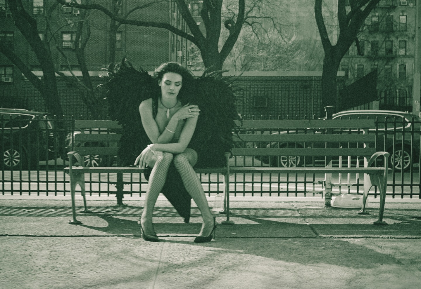 Angel on Allen Street - shot on 35mm film in New York.